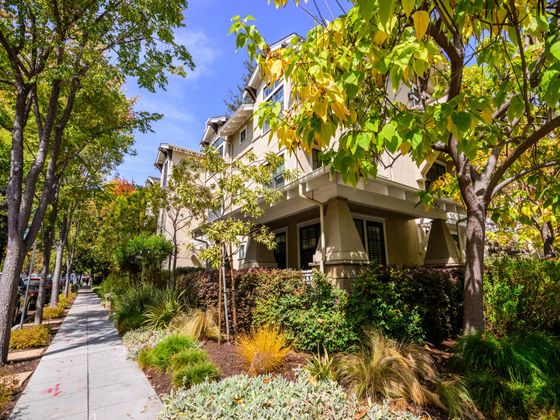 Front yard landscaping on a home in Carson City Norther Nevada