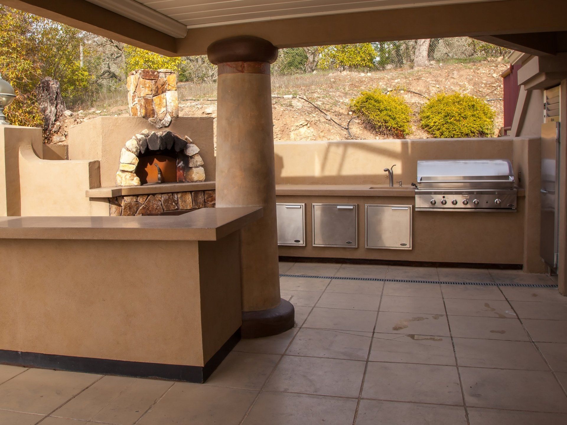 New outdoor kitchen and grill in New Washoe City New outdoor kitchen and grill in New Washoe City, Northern Nevada