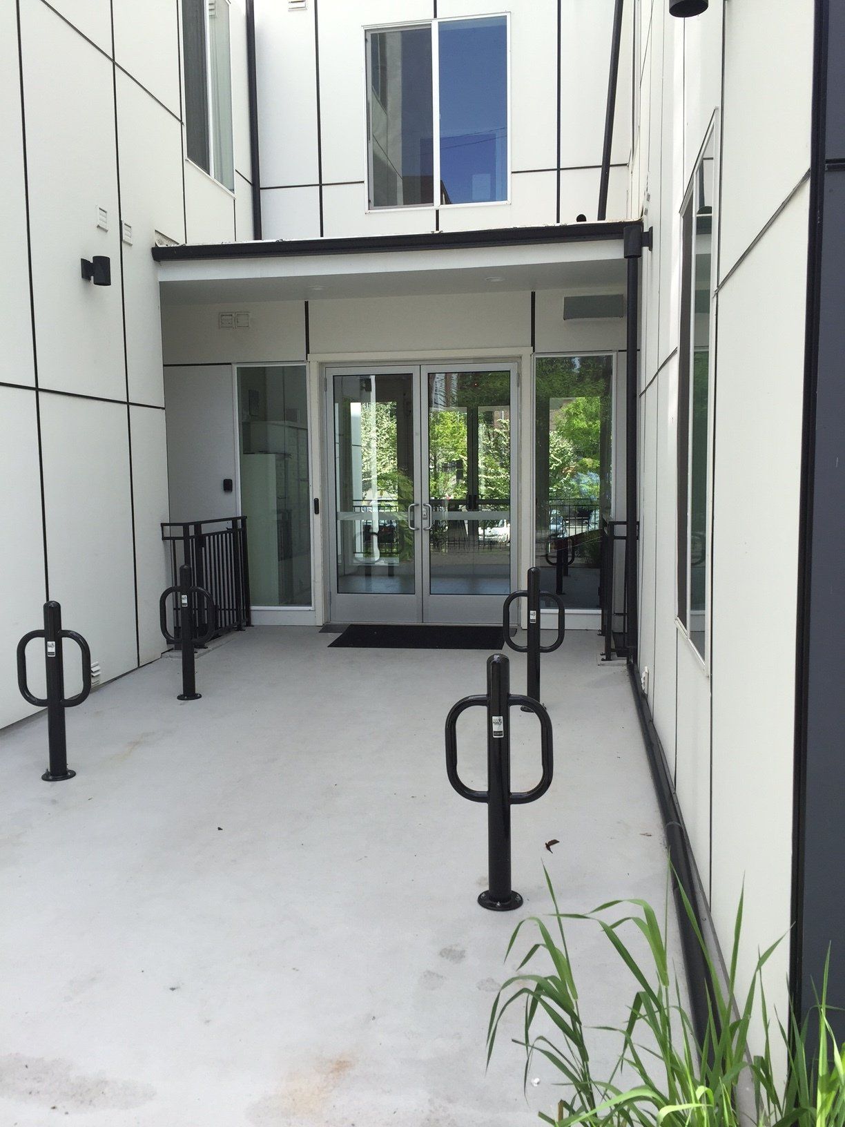 THE DEN entrance exterior