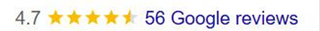 4. 7 stars, 45 Google reviews.