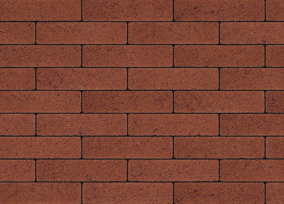 Artro red linear block paving style suitable for modern monoblock driveways in Glasgow