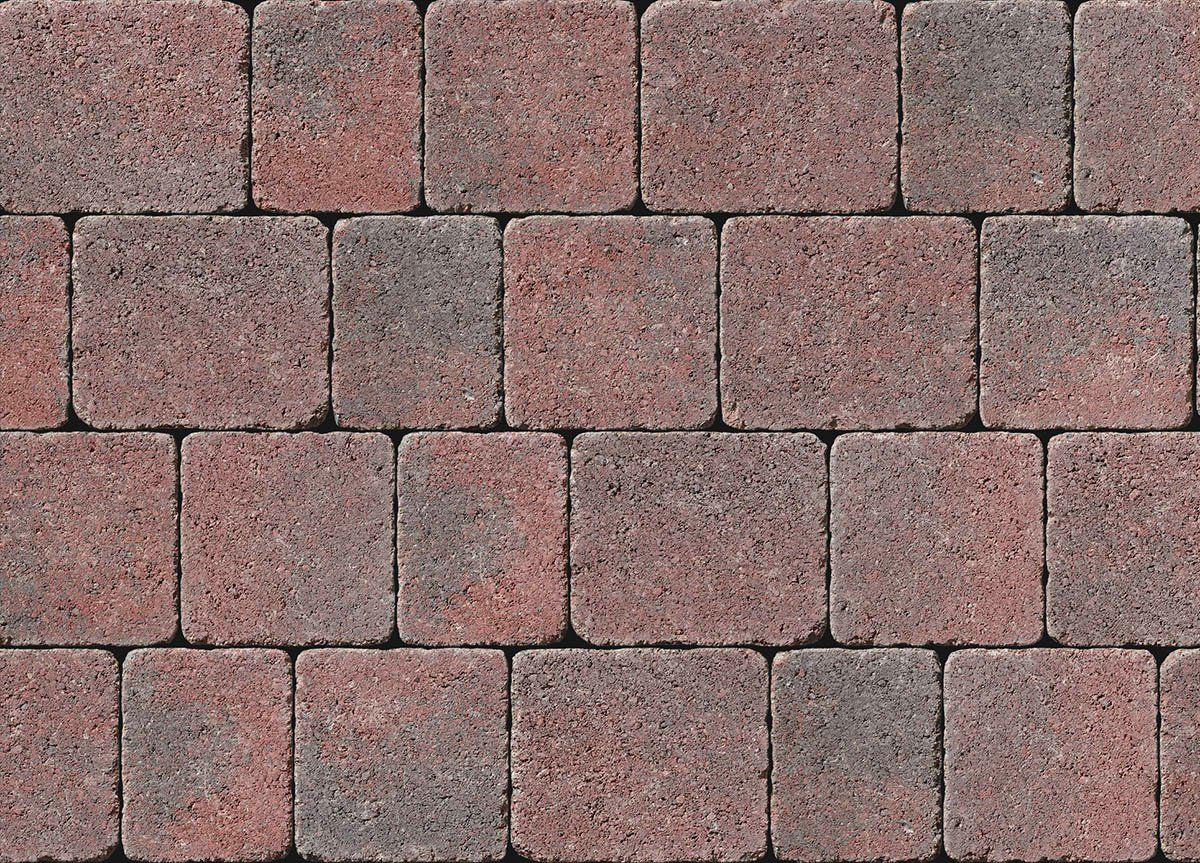 Tegula tumbled block paving style for traditional monoblock driveways and Glasgow villa properties