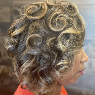 BROWN CURLS