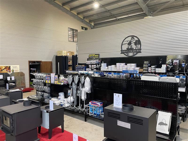 Rod Holder on a Board — Tolga Traders in  Tolga, QLD