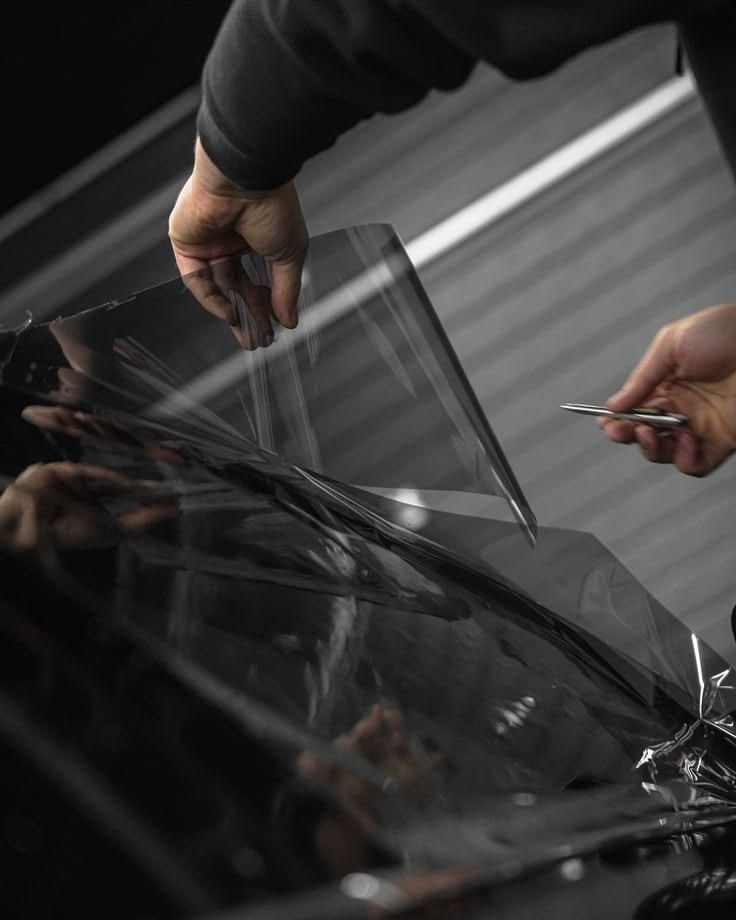 Tinting car