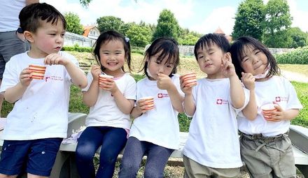 Maple Kids International Kinder Students