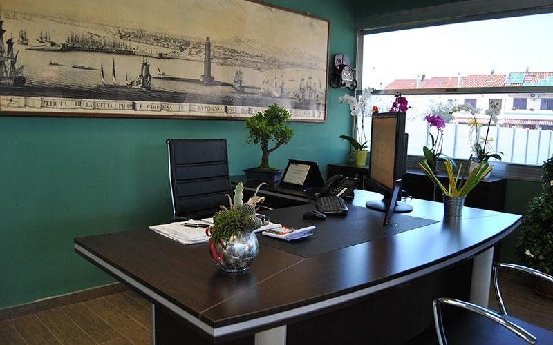 ufficio della carrozzeria
