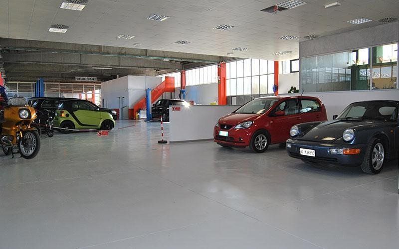 interno della carrozzeria