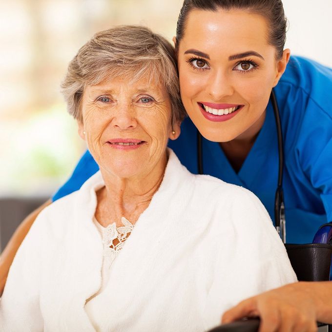 Home Care Worker With Elderly — Binghamton, NY — iCare Home Services Home Care Worker With Elderly — Binghamton, NY — iCare Home Services