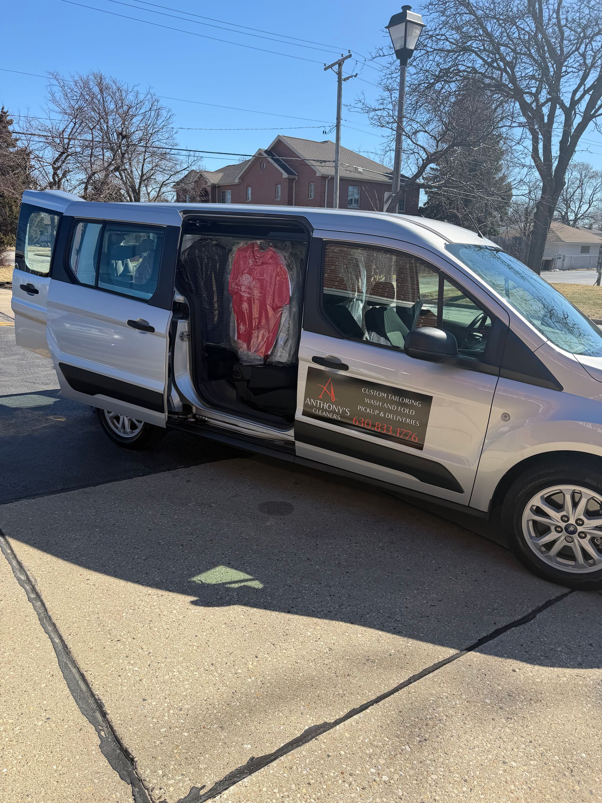 Anthonys Cleaners Pickup and Delivery Van