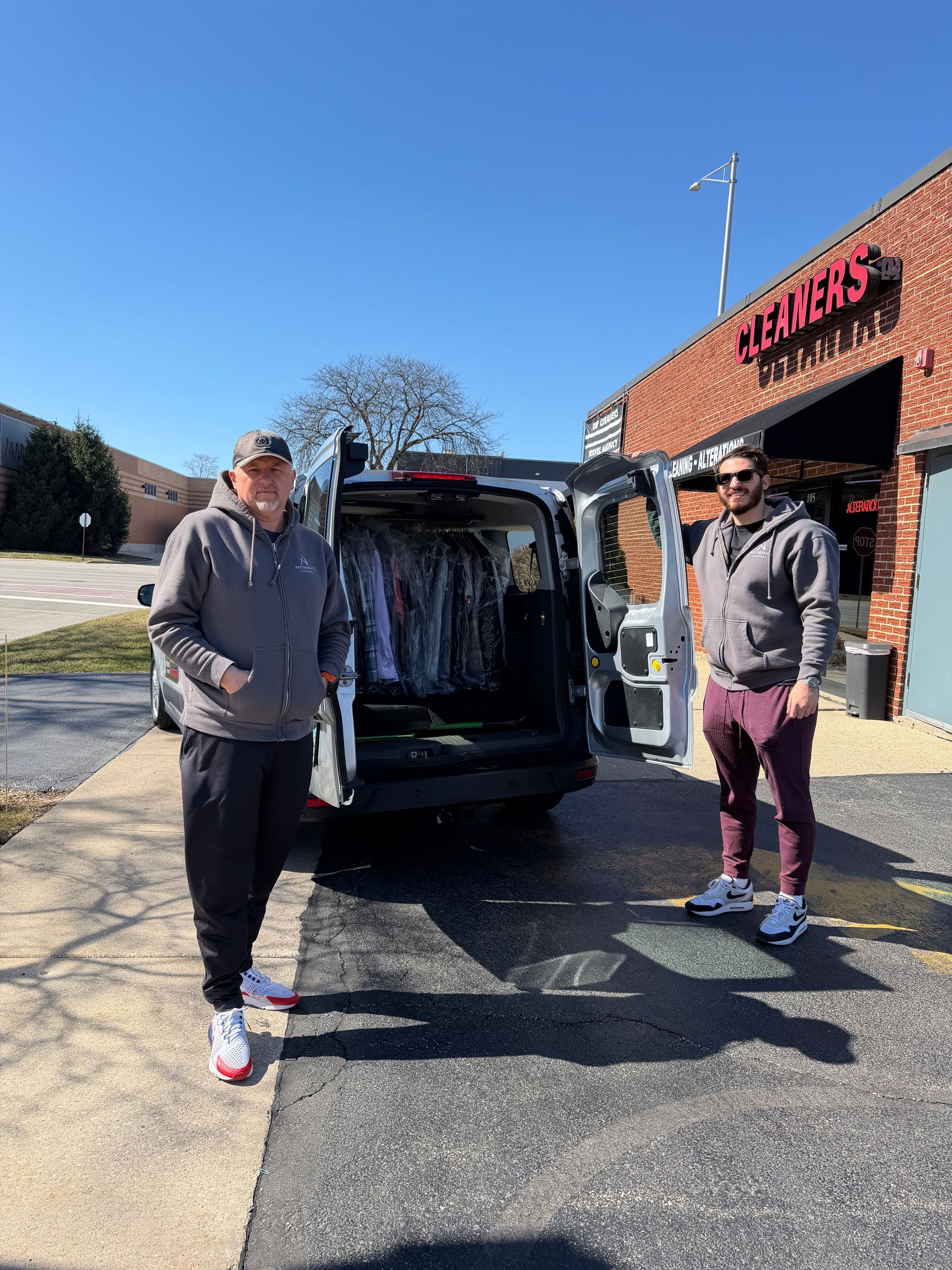Anthonys Cleaners Pickup and Delivery Service Vehicle