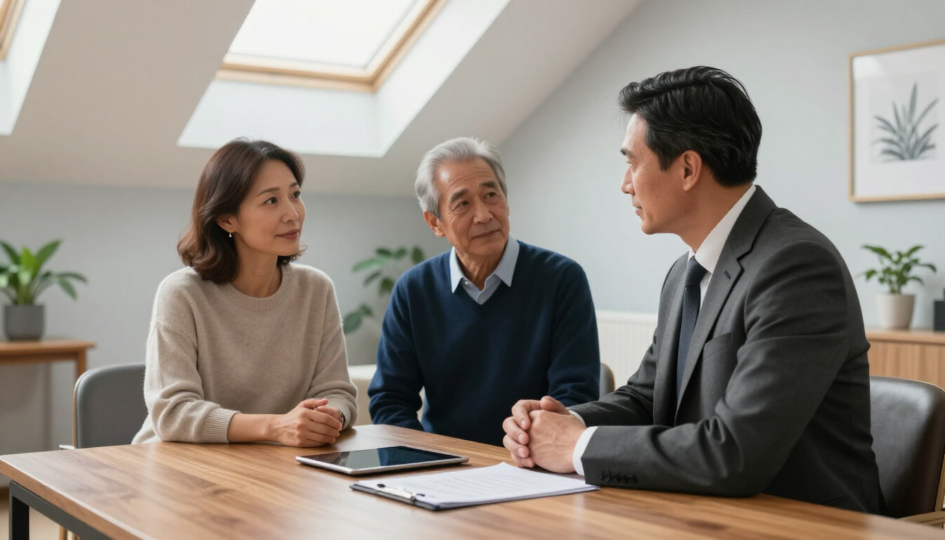 Professional consultation for funeral planning