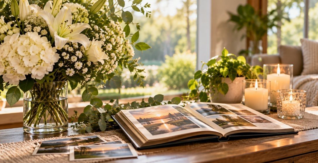 Philadelphia, PA cremation services offering flexible memorial options with flowers, photographs