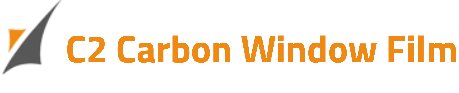 A logo for a company called c2 carbon window film