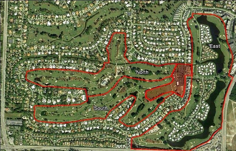 Community and Golf Course in Atlantis, Florida
