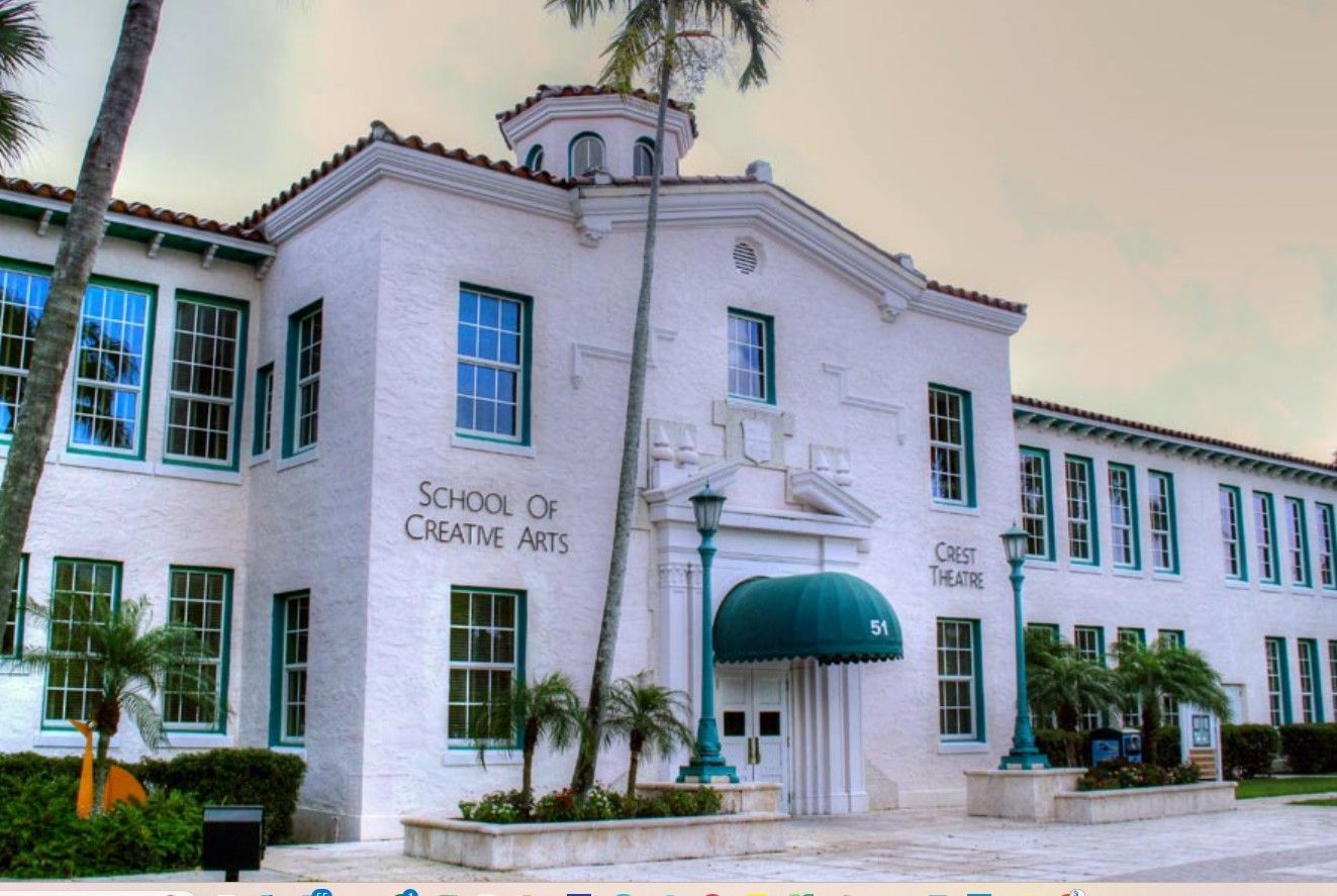 Old School Square Museum in Delray Beach, Florida