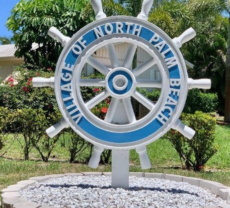 North Palm Beach City Sign