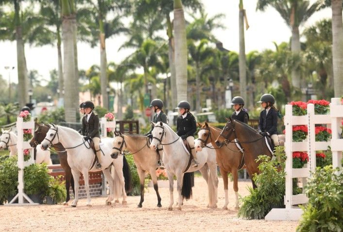 Young Equestrians in Wellington, Florida