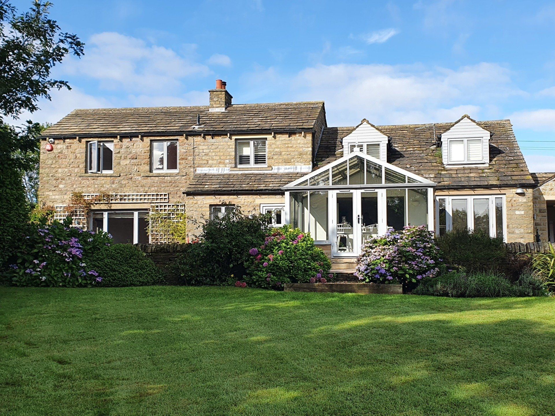 Nice house with tinted windows 