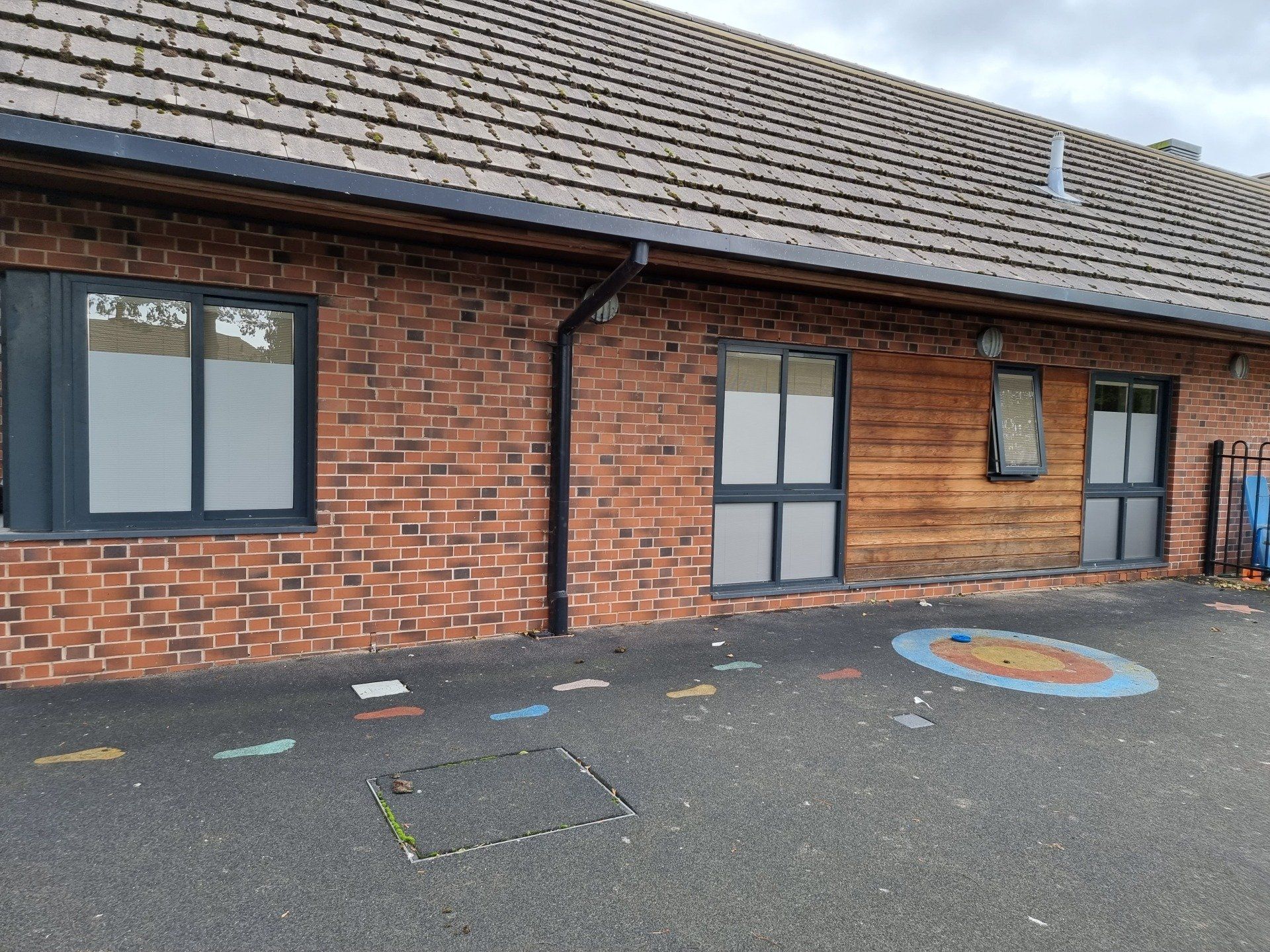 frosted windows to care home 