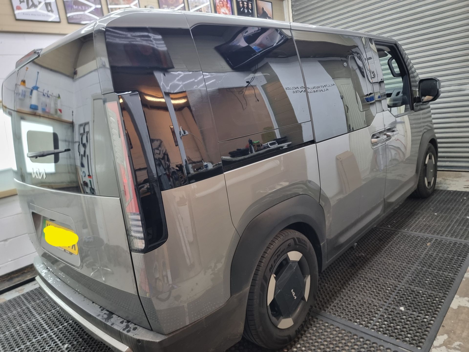 Mini bus window tint