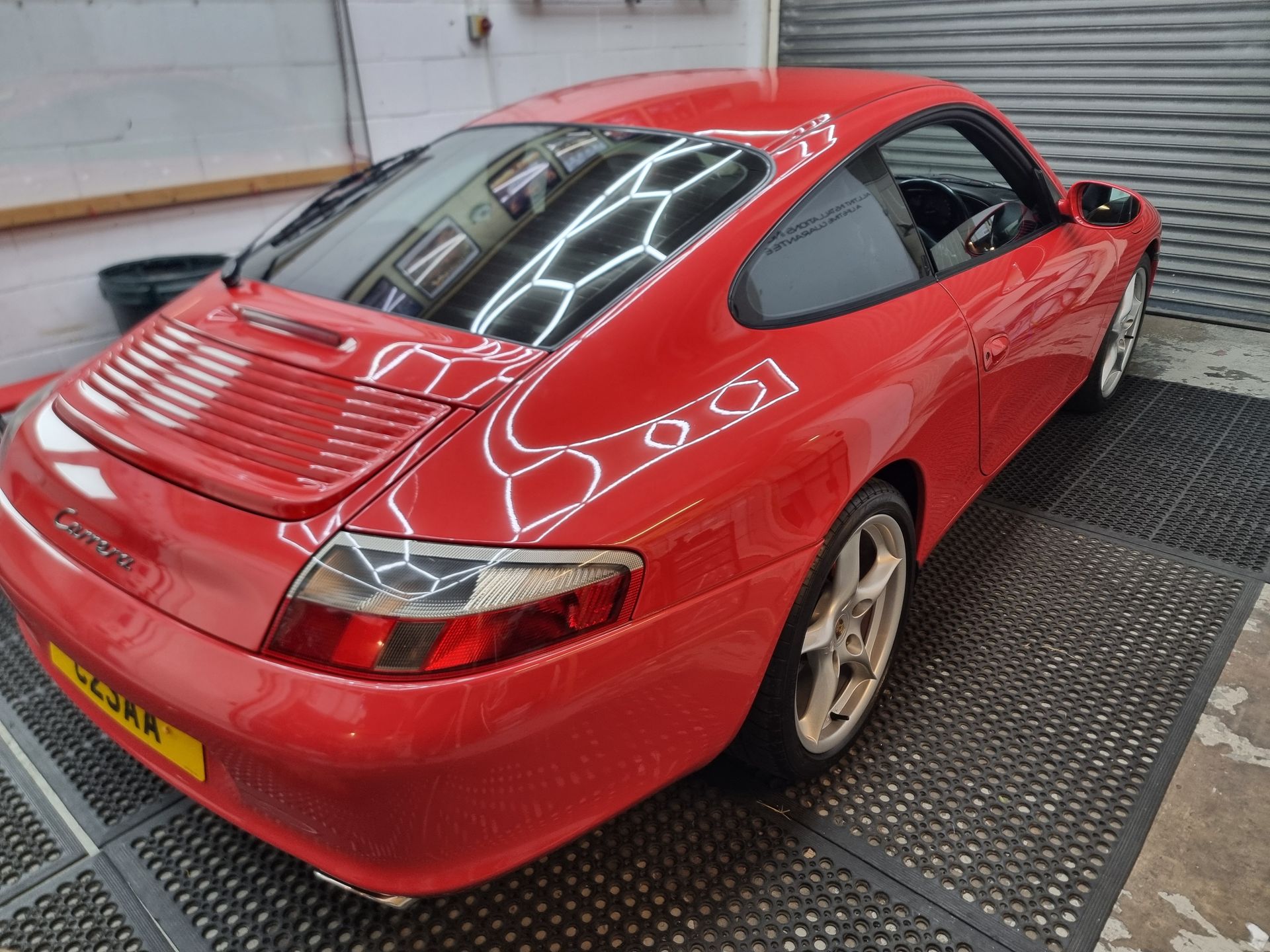 Porsche car tint