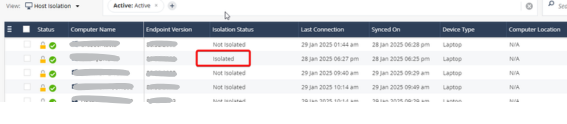 funcionalidade de threat hunting