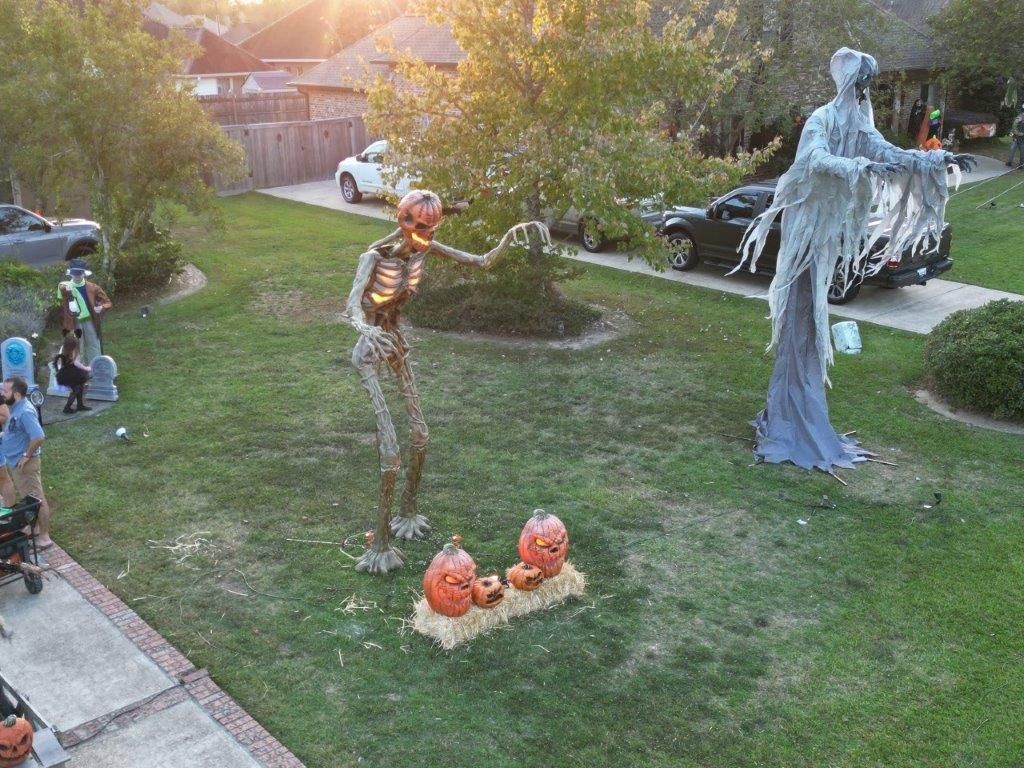 Halloween block party in Forbes Farms gated neighborhood | Community events in Hammond, LA