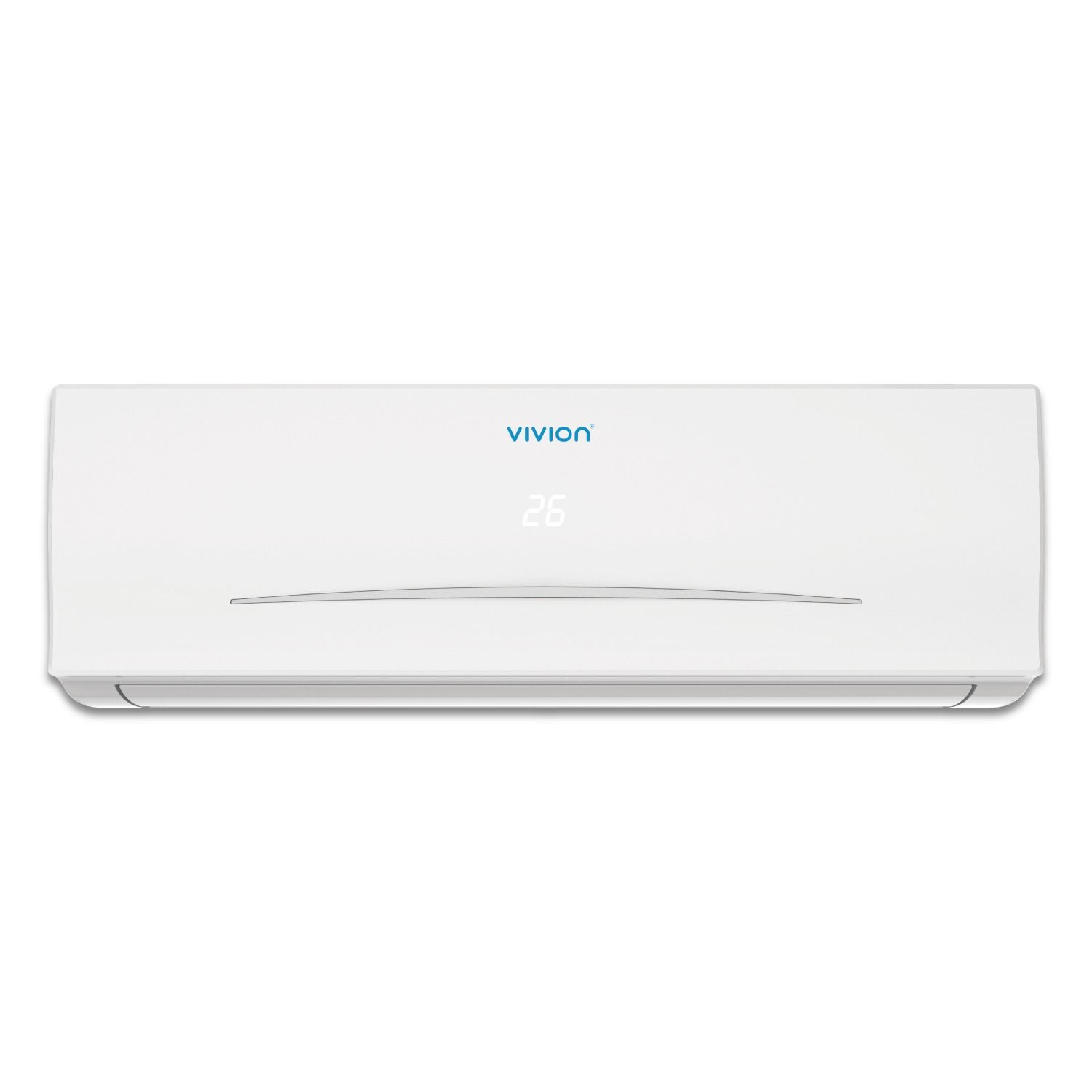 Dos cajas de ventiladores Vivion apiladas sobre un suelo de baldosas en el interior de una tienda o vivienda.