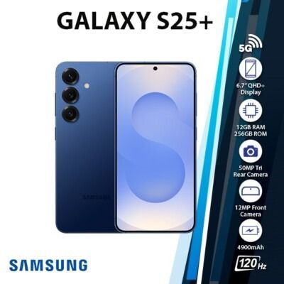Parte trasera de un smartphone Samsung de color verde menta con tres cámaras traseras y un flash.