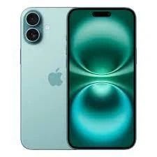 IPhone rosa con doble cámara que muestra la parte frontal y trasera en un diseño de fondo de pantalla magenta.