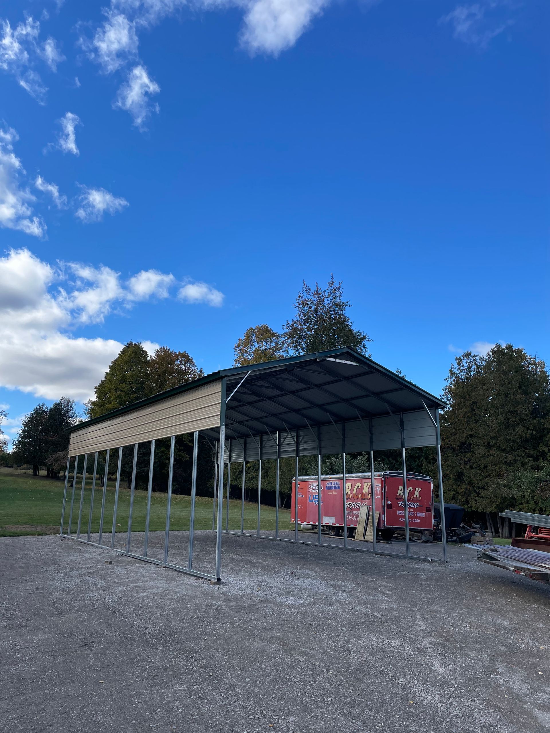 Steel Building Carports | Defiance, OH | ANS Steel Buildings LLC