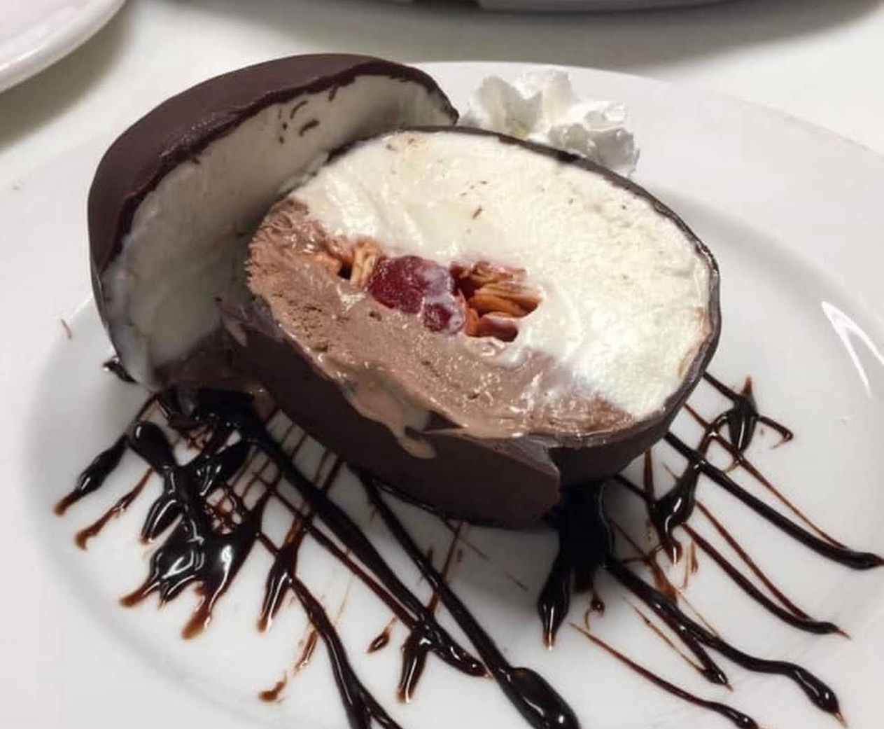 Best Bomba (Italian Ice Cream Dessert) at Esposito's  Italian Restaurant and Pizzeria in Reading, Pa