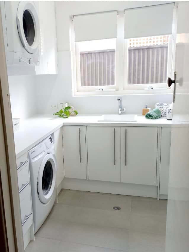 After Complete Laundry Renovation - Adelaide, SA - Master Plasterers