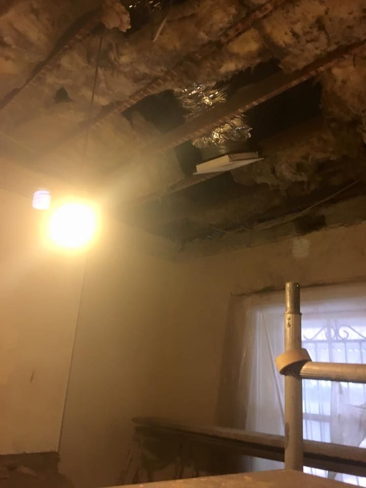 Before Fix Ceiling Cornice Flush - Adelaide, SA - Master Plasterers