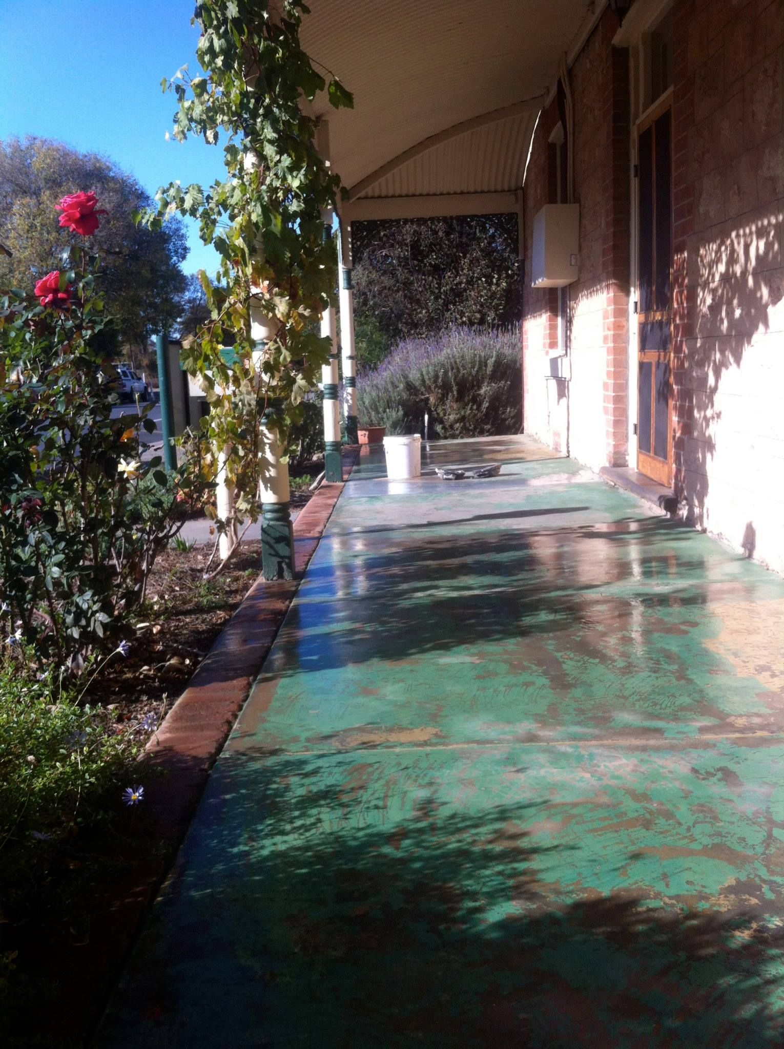 Porch Tiling Before - Adelaide, SA - Master Plasterers