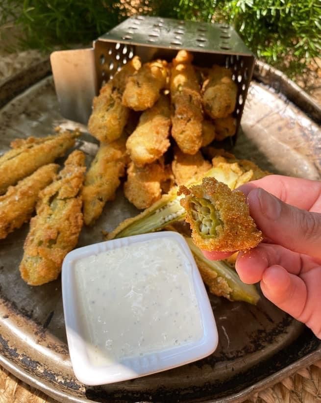Brandie's Fried Pickled Okra