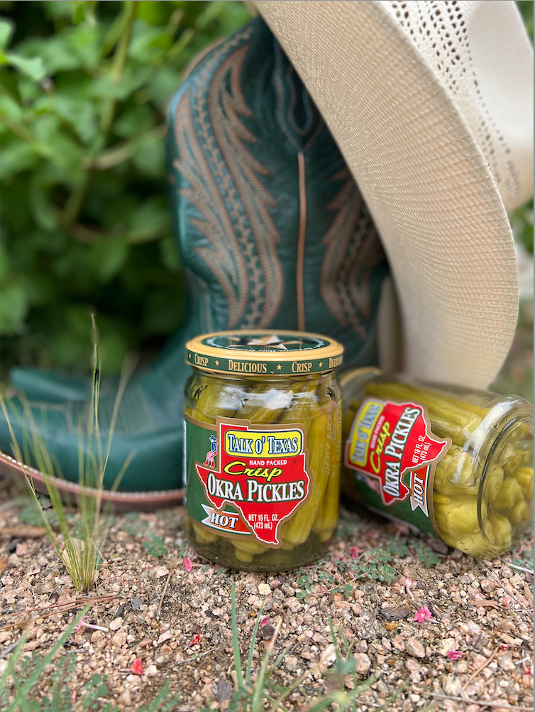 Crisp Okra Pickles