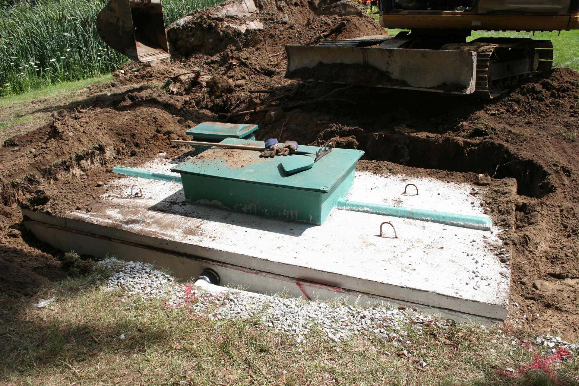 Septic Installation — Mount Pleasant, IA — Leichty & Son Construction