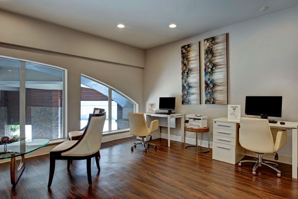 business center.