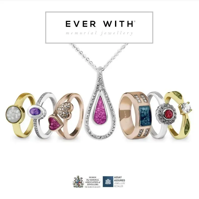 EverWith ashes into jewellery