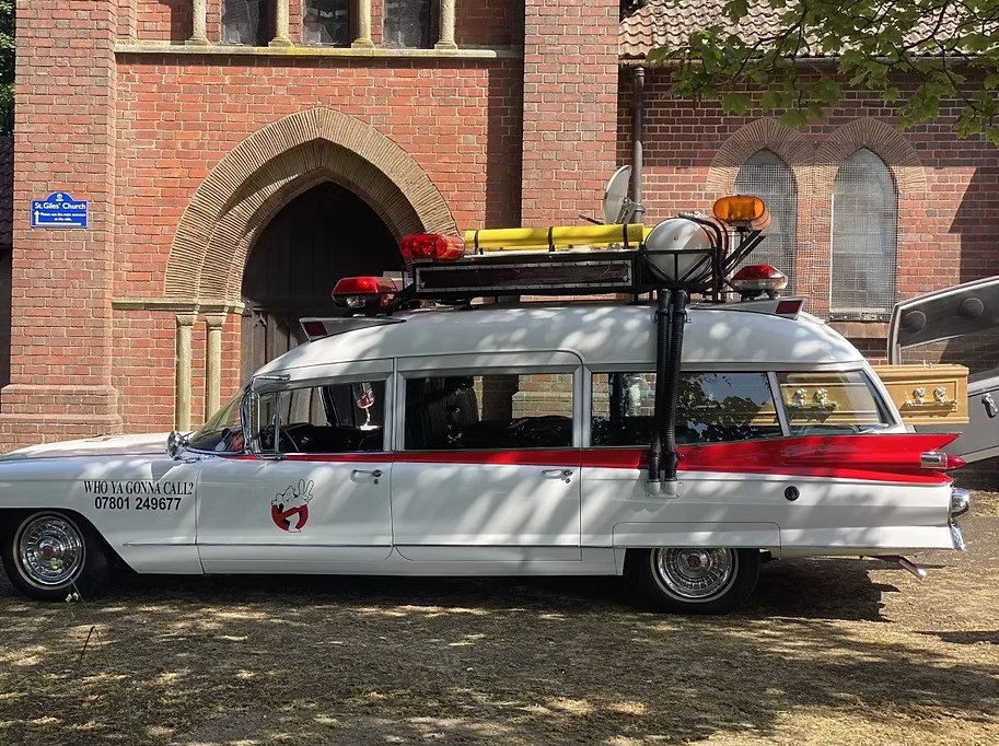 personalised hearse