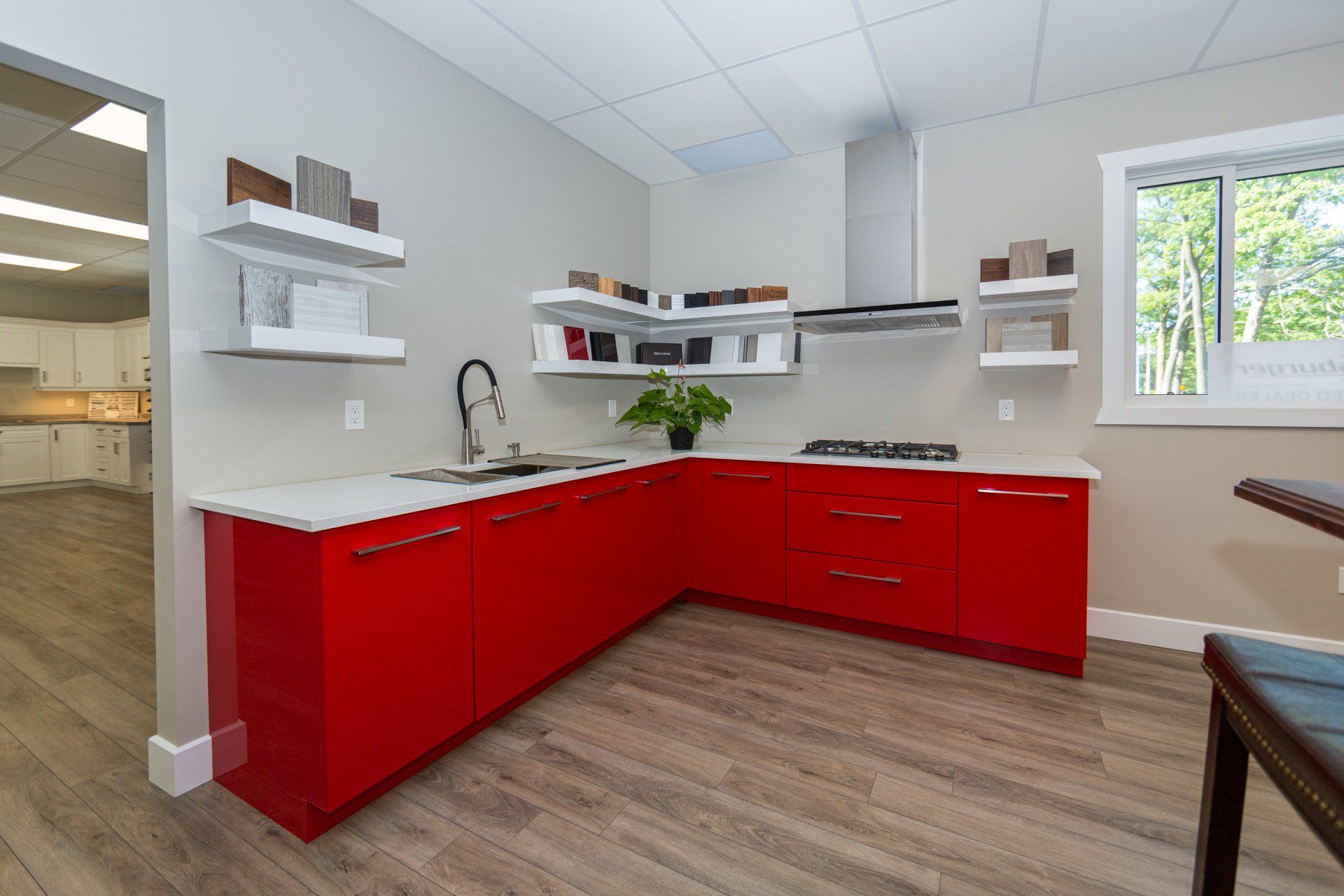 Custom Colourful Cabinets