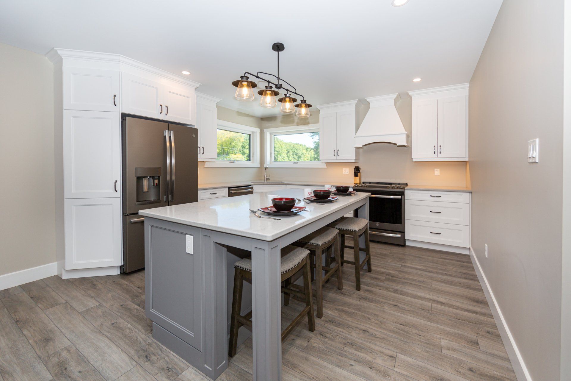 Custom Kitchen with Island