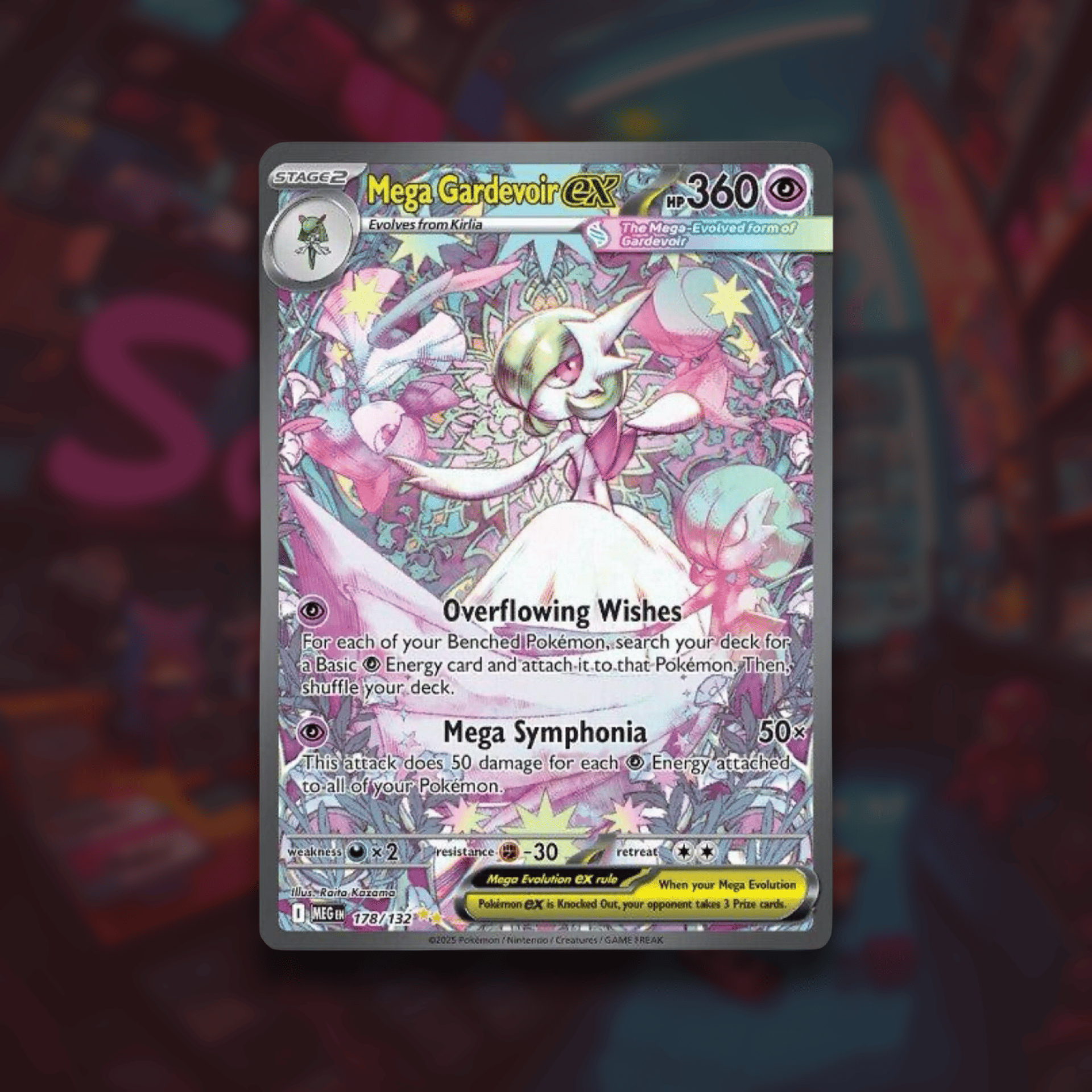 Mega Gardevoir ex - 178/132 (SIR) - ME01: Mega Evolution