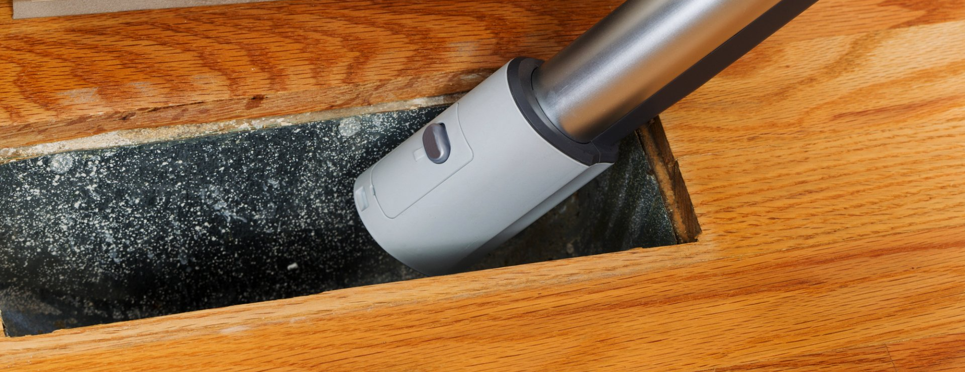 cleaning a dirty air duct