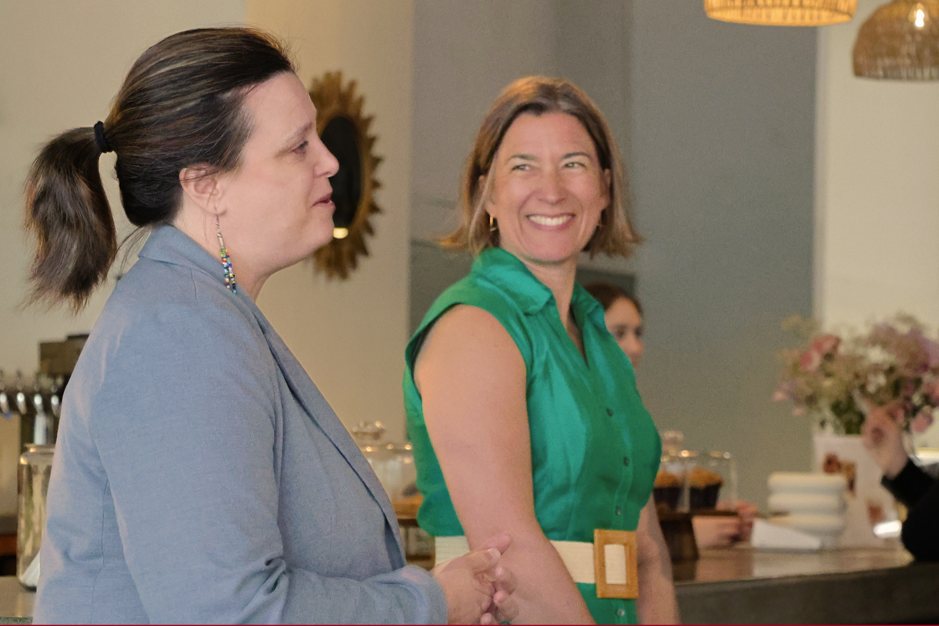 Community members come together at the Newport edition of the NEK Chamber of Commerce's monthly Coffee & Connections series hosted in partnership with Vermont's North Country Chamber of Commerce.