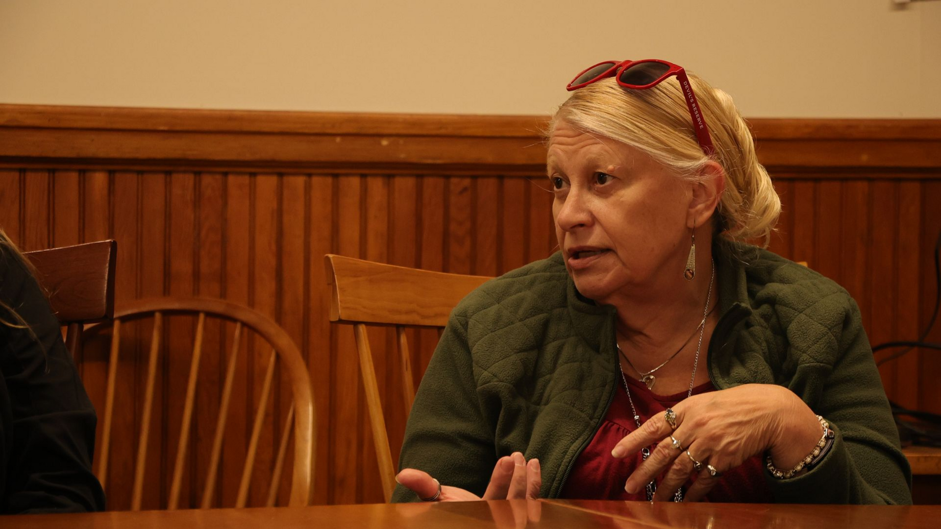 Community leaders attend the Northeast Kingdom Chamber of Commerce's monthly Coffee Hour.