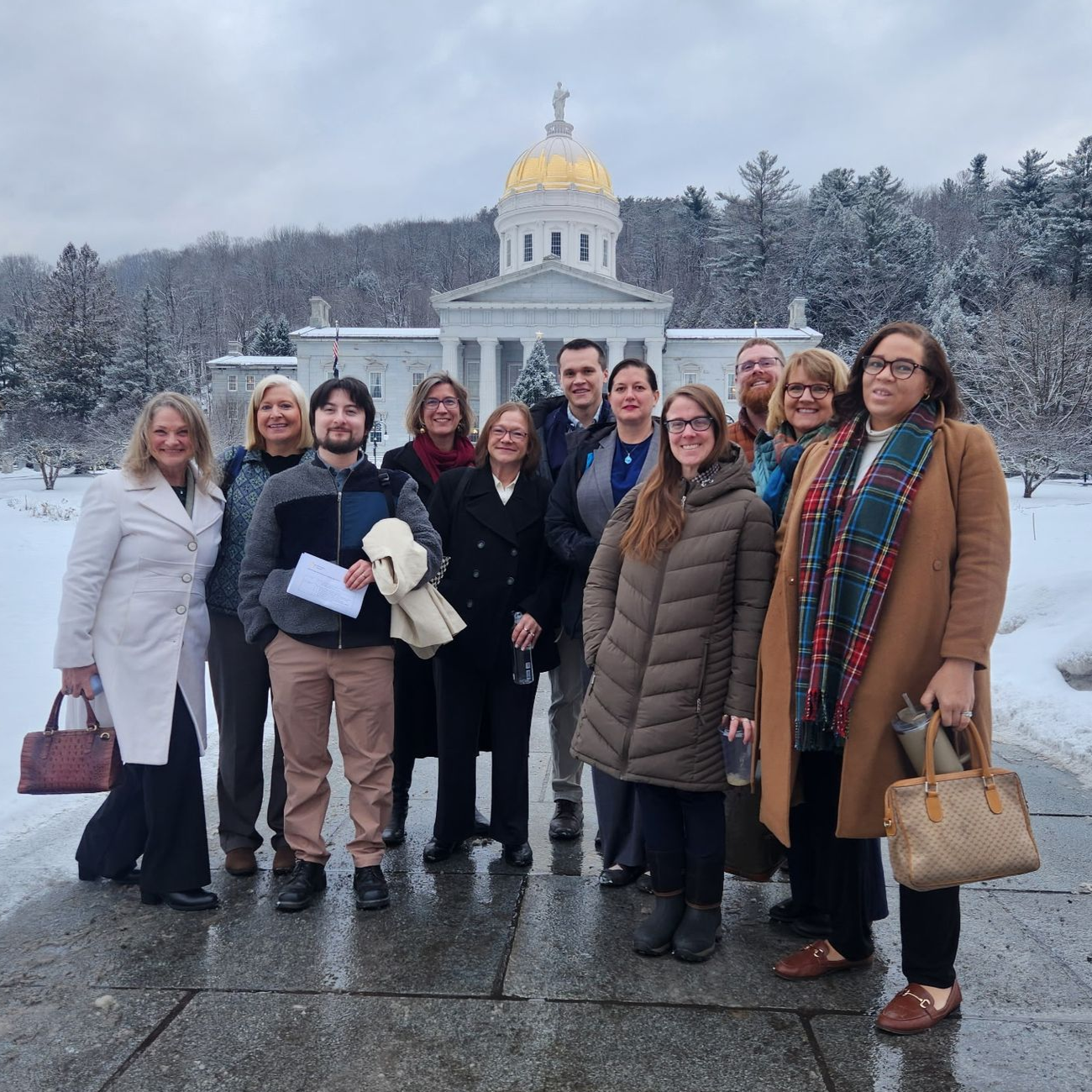 Leadership NEK at the Vermont Statehouse in Montpelier