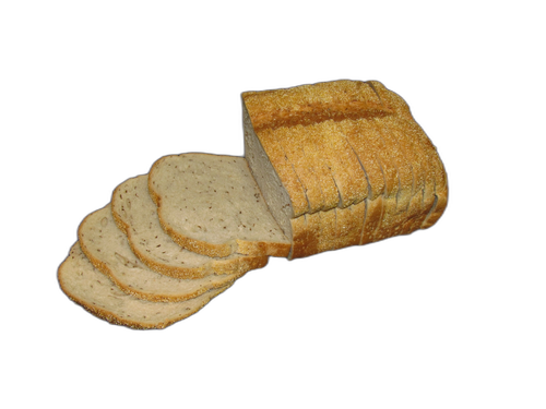 A loaf of bread that has been cut into slices